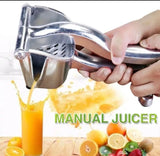 JuicePressᴮⱽ – Manual Aluminum Hand Pressure Juicer