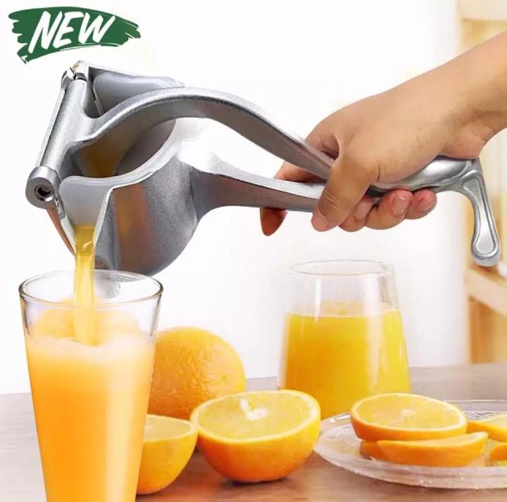 JuicePressᴮⱽ – Manual Aluminum Hand Pressure Juicer