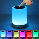 GlowTunesᴮⱽ – USB Rechargeable LED Night Light with BT Speaker