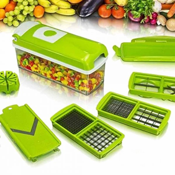 ChopGeniusᴮⱽ – Ultimate 12-in-1 Nicer Dicer & Slicer