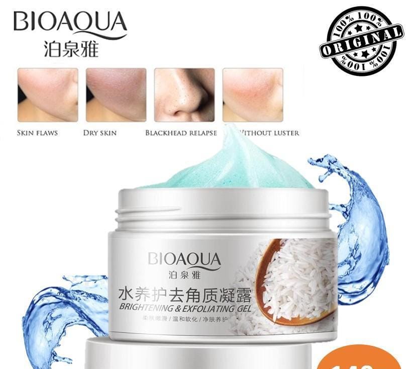 GlowRiceᴮⱽ – Gentle Exfoliating Rice Gel for Smooth Skin