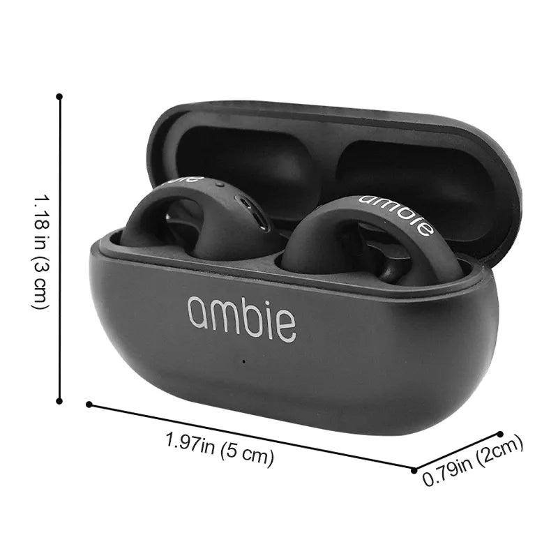 Ambie Earcuffᴮⱽ – Wireless Sport Earbuds with Waterproof Design