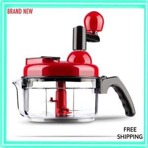 QuickChopᴮⱽ – Easy Manual Vegetable Chopper & Food Processor